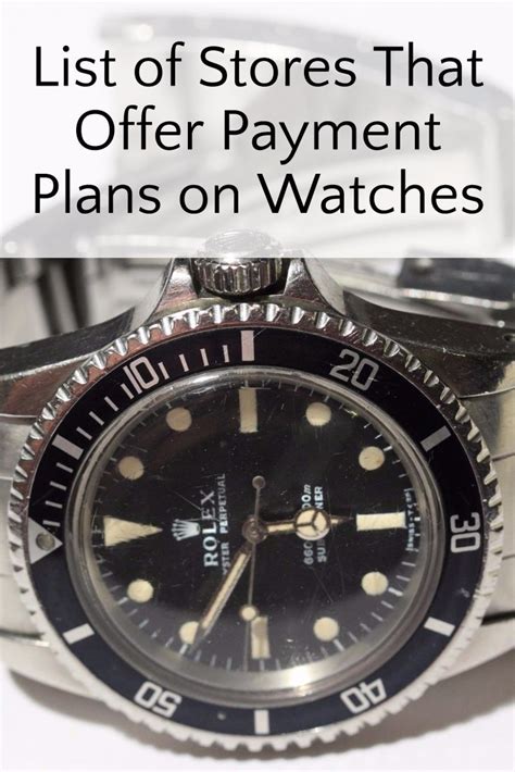 buy watches with payment plans|bob's watches payment plan.